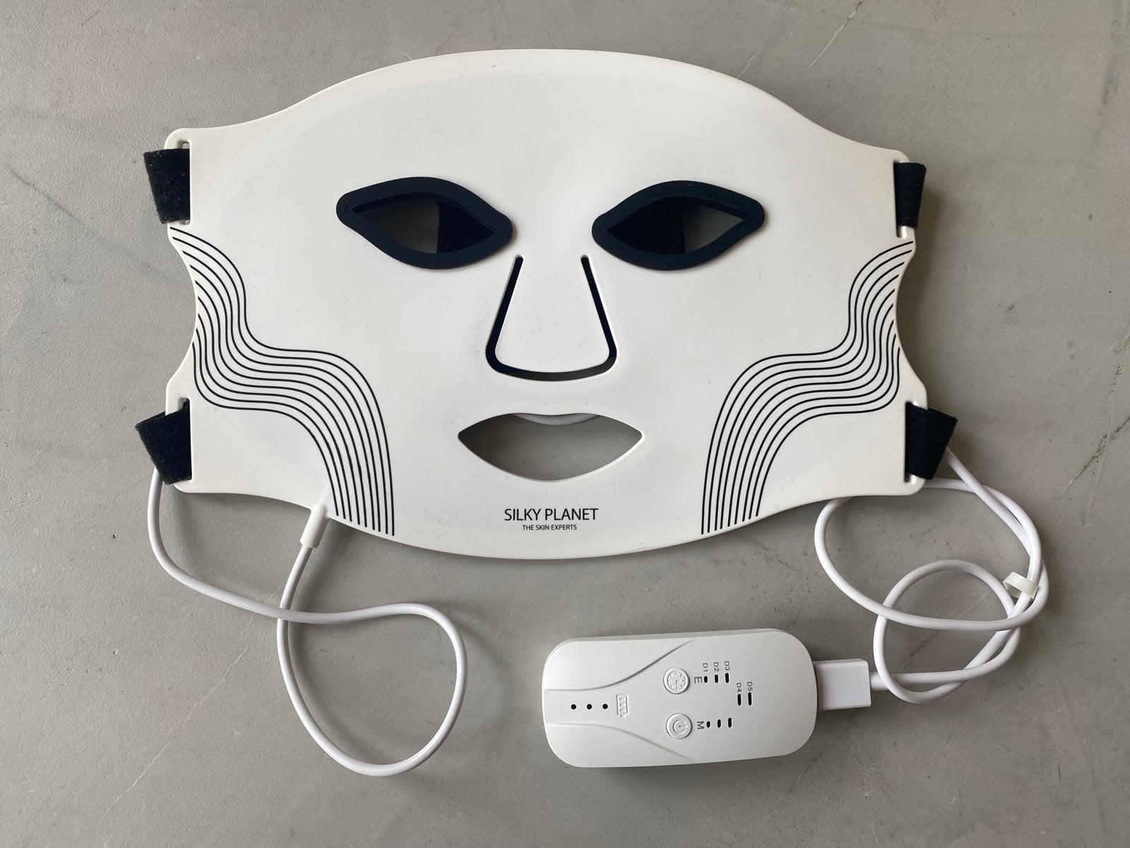 Silky Planet LED Gezichtsmasker - Huidverzorging, Ophalen of Verzenden, Zo goed als nieuw, Gehele gezicht, Verzorging