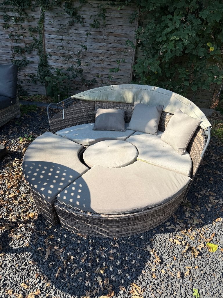 Tuinmeubel, Ophalen, 5 zitplaatsen, Gebruikt, Loungeset
