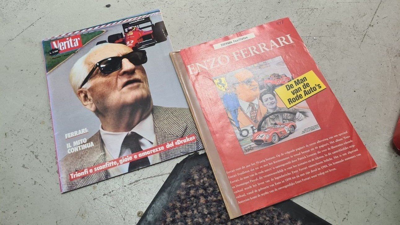 Enzo Ferrari tijdschriften 2 stuks, Boeken, Ophalen of Verzenden, Gelezen, Ferrari
