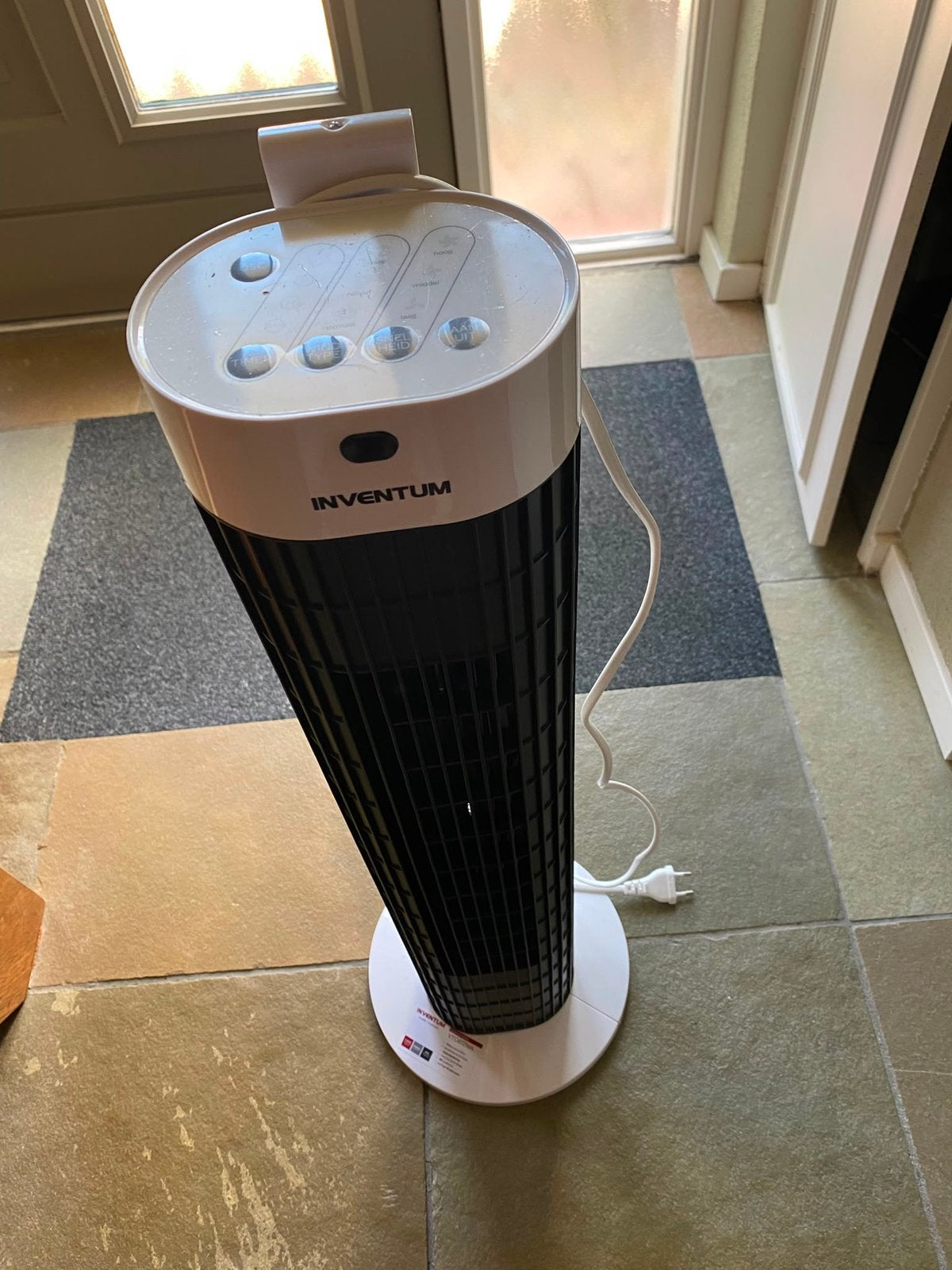 Ventilater, Witgoed en Apparatuur, Ventilatoren, Ophalen, Ventilator met afstandsbediening, Zo goed als nieuw, Statiefventilator