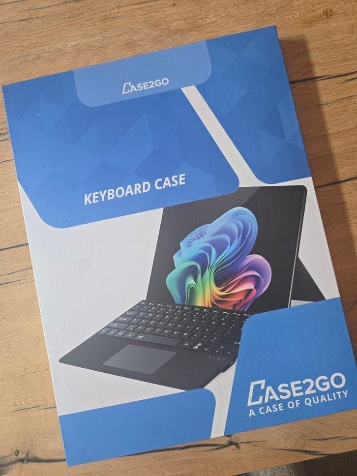 Toetsenbord (hoes) voor Surface Go / Go2 / Go3 - Grijs, Ophalen of Verzenden, Qwerty, Nieuw