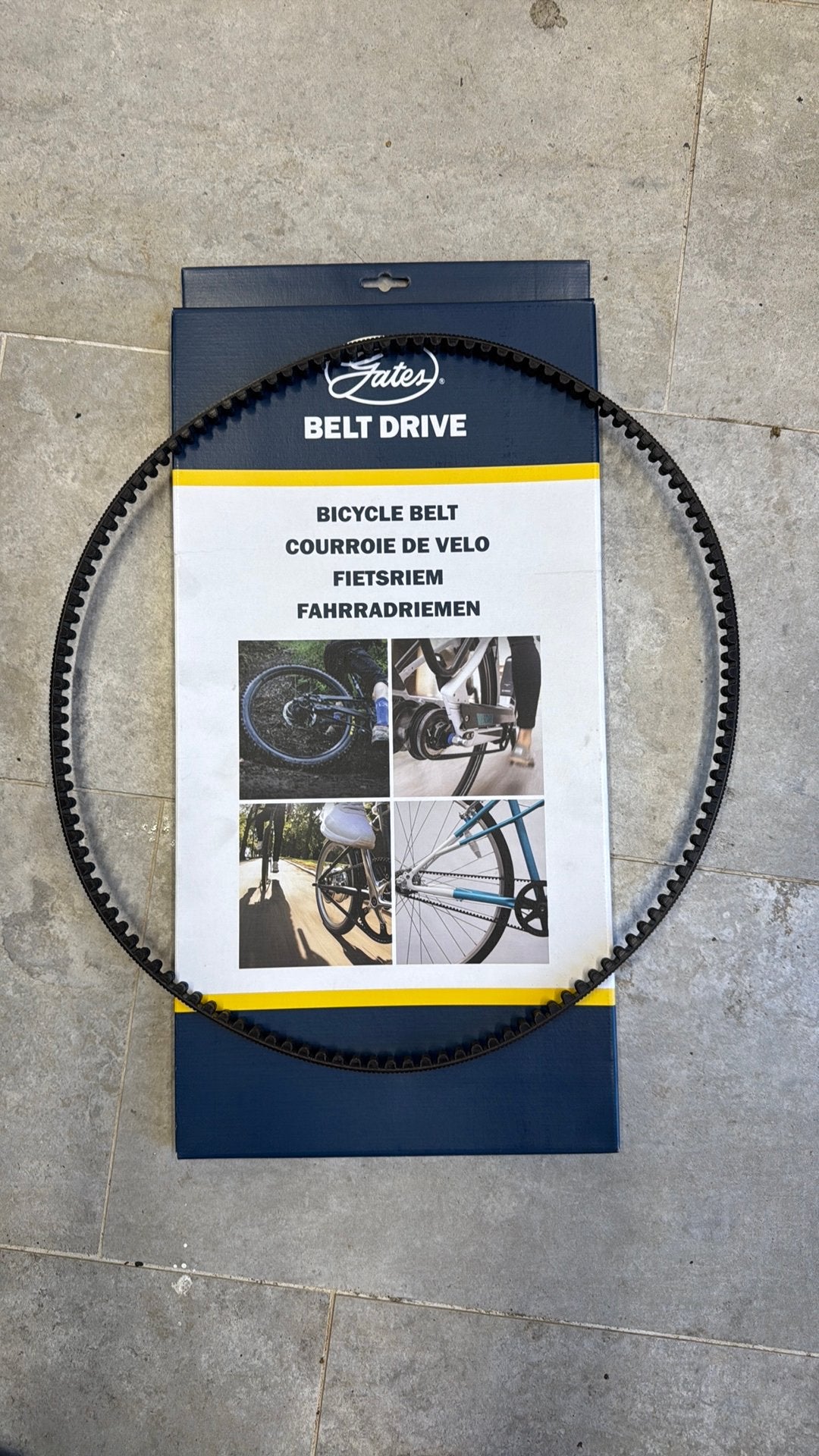 Gates Carbon Drive CDX Riem en Tandwiel Set, Elektrische fiets, Nieuw, Ophalen of Verzenden, Derailleur of Ketting