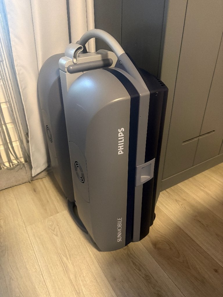 Te koop; philips sunmobile/ zonnehemel, Ophalen, Gebruikt, Zonnebank enkelzijdig, Minder dan 10 lampen