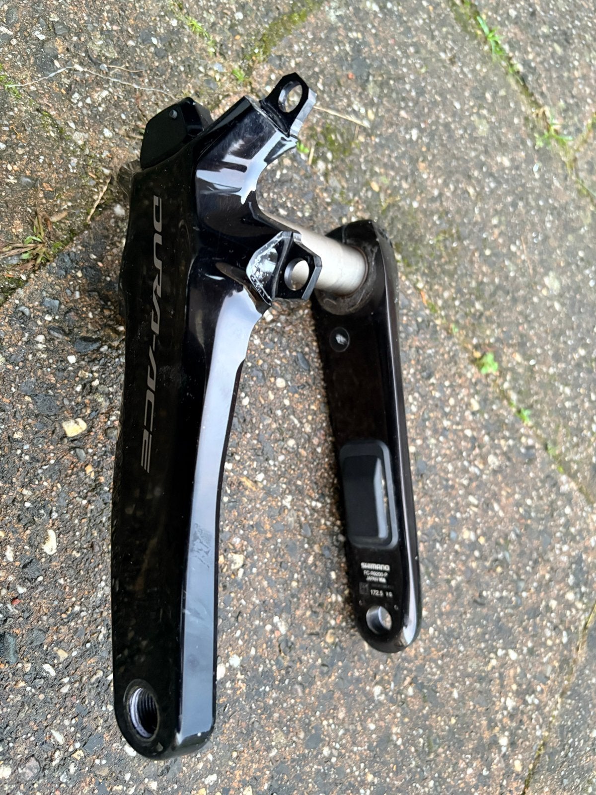 Shimano Dura-Ace FC-R9200-P Powermeter Crankstel 172.5mm, Crankstel of Pedalen, Ophalen of Verzenden, Zo goed als nieuw, Aluminium