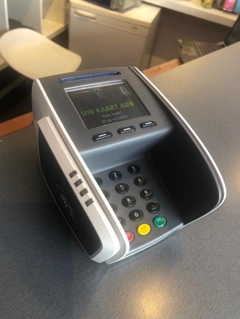 Betaalautomaat pinapparaat Worldline Yomani XR, Ophalen