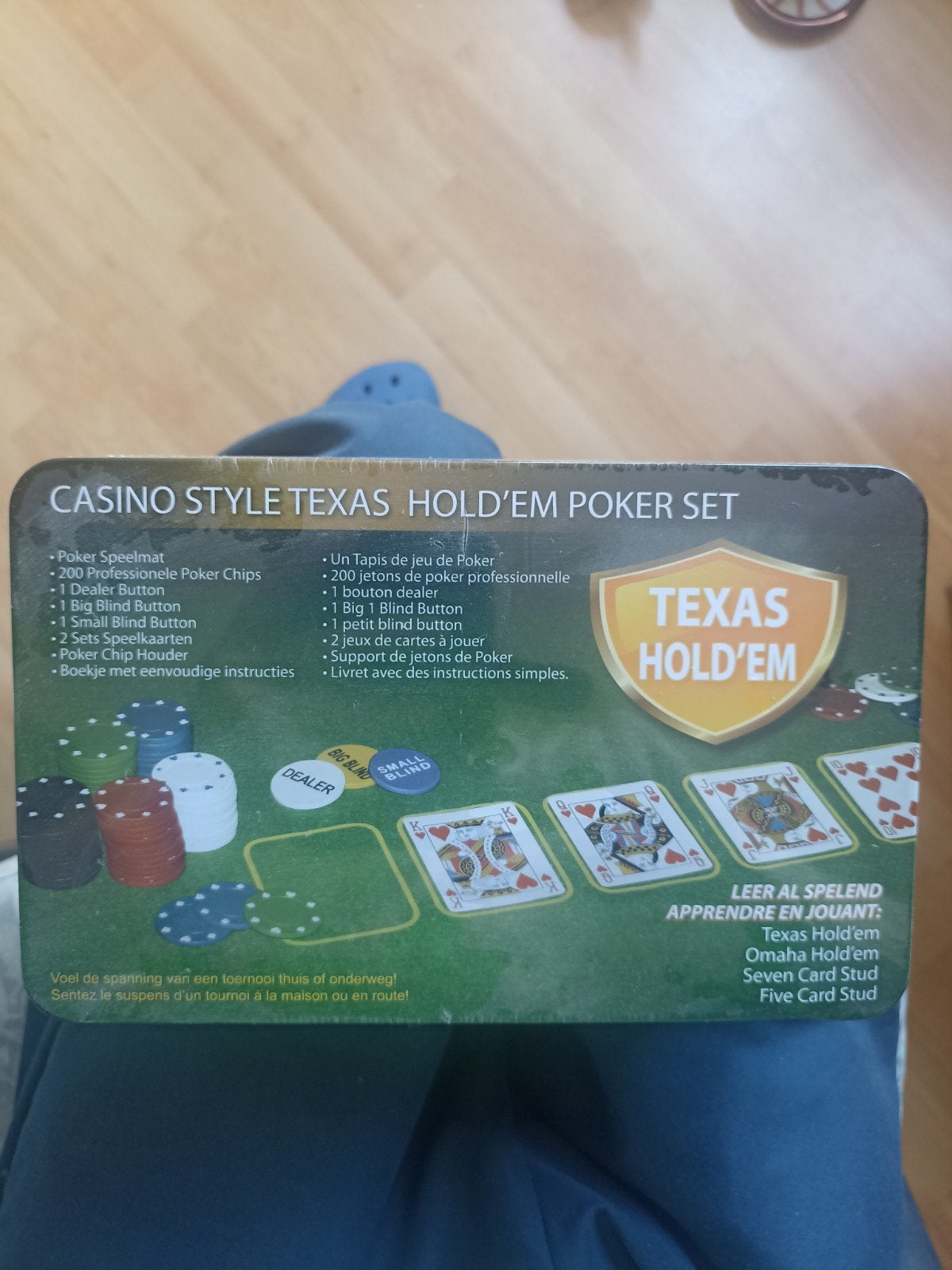 pokerspel Texas Hold'em, Ophalen, Nieuw
