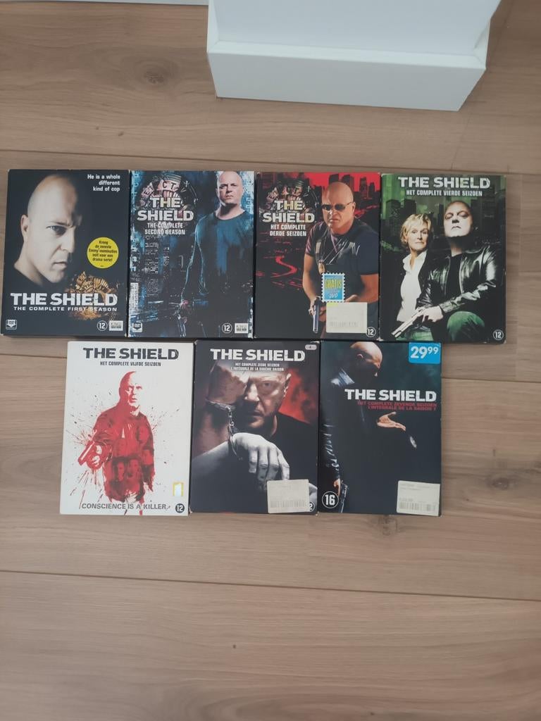 The Shield - Complete Serie op DVD (Seizoen 1-7), Gebruikt, Vanaf 16 jaar, Boxset, Drama