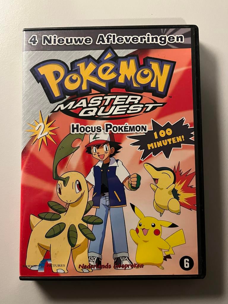 Pokémon Master Quest - Hocus Pokémon (DVD), Cd's en Dvd's, Dvd's | Kinderen en Jeugd, Gebruikt, Tv fictie, Avontuur, Alle leeftijden
