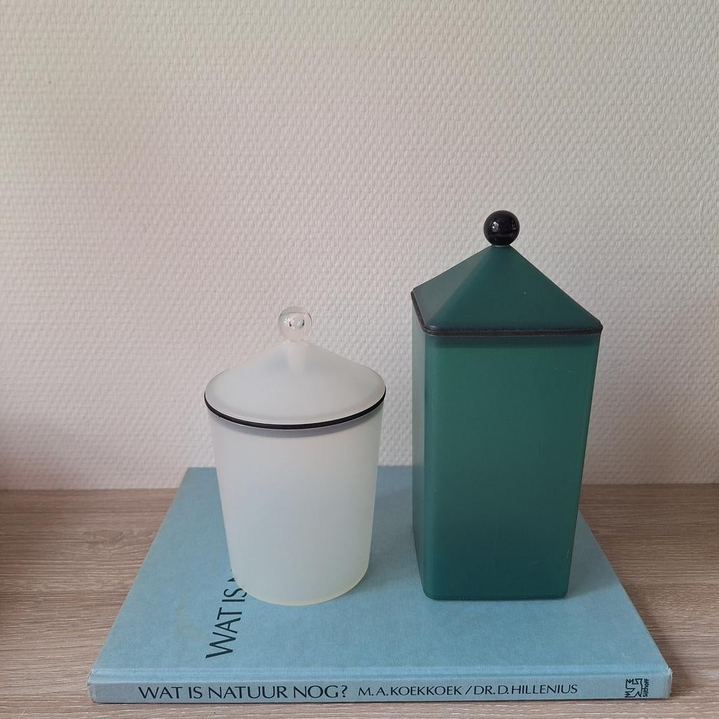 Vintage Mepal Rosti bewaarbakken/voorraadpotten/voorraadbus, Kunststof, Ophalen of Verzenden, Zo goed als nieuw, Voorraadpot