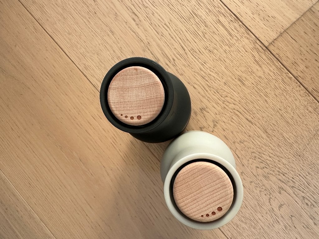 Menu Bottle Grinders peper- en zoutmolen set, Overige typen, Ophalen of Verzenden, Zo goed als nieuw