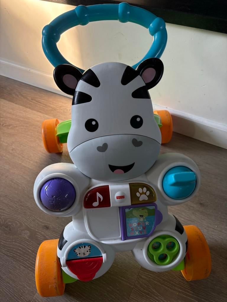 Fisher-Price Zebra Looprekje - Leer Lopen & Spelen, Ophalen, Gebruikt