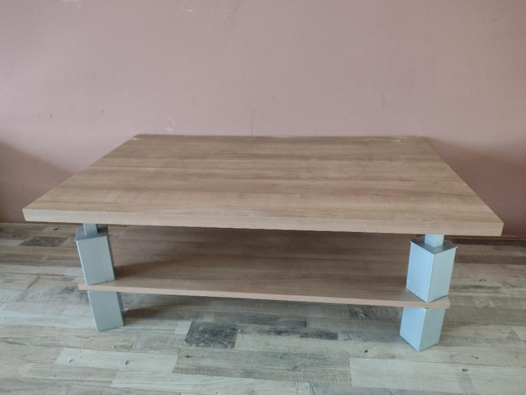 tafel, Huis en Inrichting, Tafels | Salontafels, Ophalen, 100 tot 150 cm, Zo goed als nieuw, Minder dan 50 cm