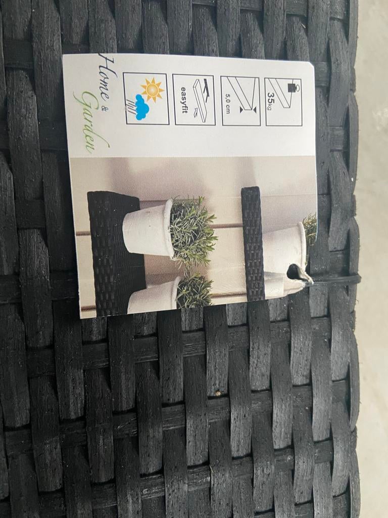 Rieten dingen voor de muur set van drie, Tuin en Terras, Ophalen of Verzenden, Zo goed als nieuw, Rond, Minder dan 30 cm