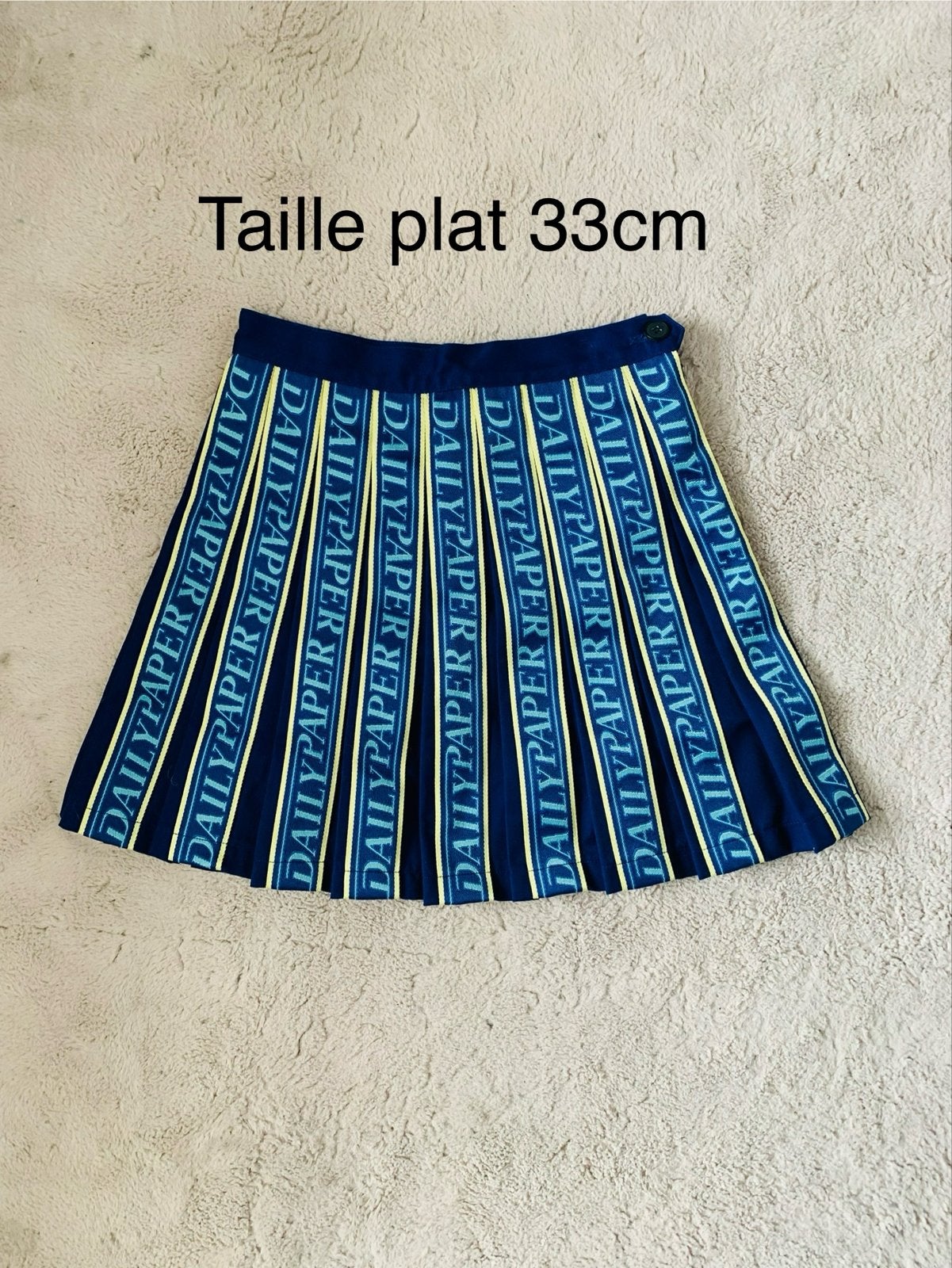 Daily Paper rok met strepen XS, Blauw, Nieuw, Ophalen of Verzenden, Maat 34 (XS) of kleiner