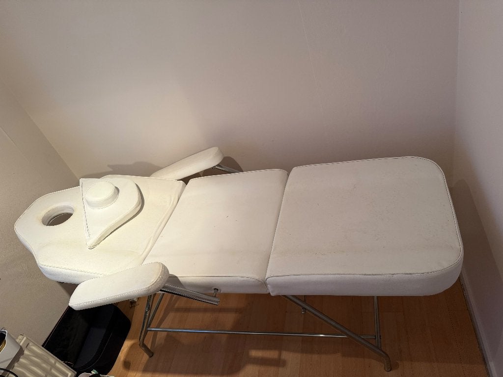 Behandelstoel, Ophalen, Gebruikt, Massagetafel