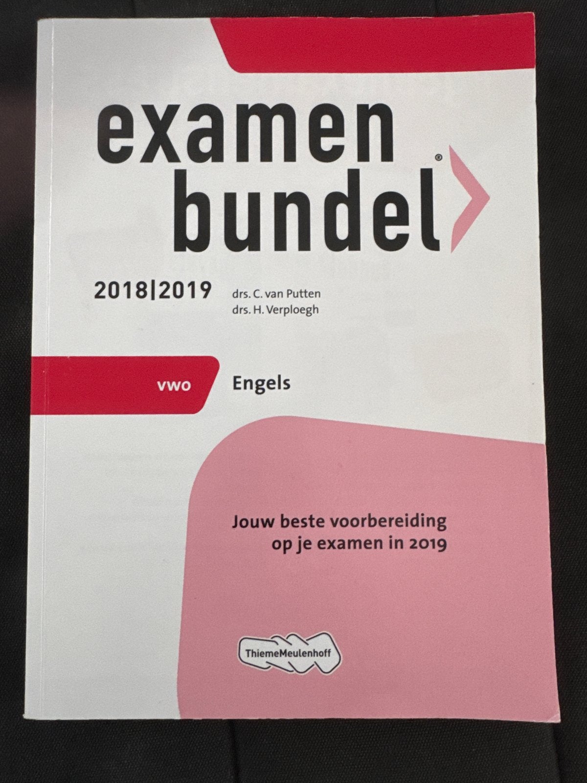 Examenbundel vwo Engels 2018/2019, Boeken, Schoolboeken, Ophalen of Verzenden, Gelezen, HAVO, Nederlands