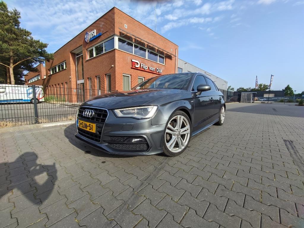Audi A3 (2013) 3x S-Line | Prins G3 LPG | Volledige Historie, 4 cilinders, Leder en Stof, Origineel Nederlands, 1395 cc