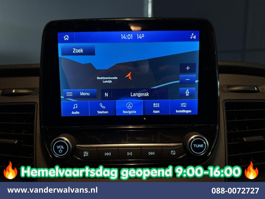 Ford Transit Custom 2.0 TDCI 131pk L2H1 Dubbele Cabine Euro6, Auto's, Voorwielaandrijving, Gebruikt, 4 cilinders, 2800 kg
