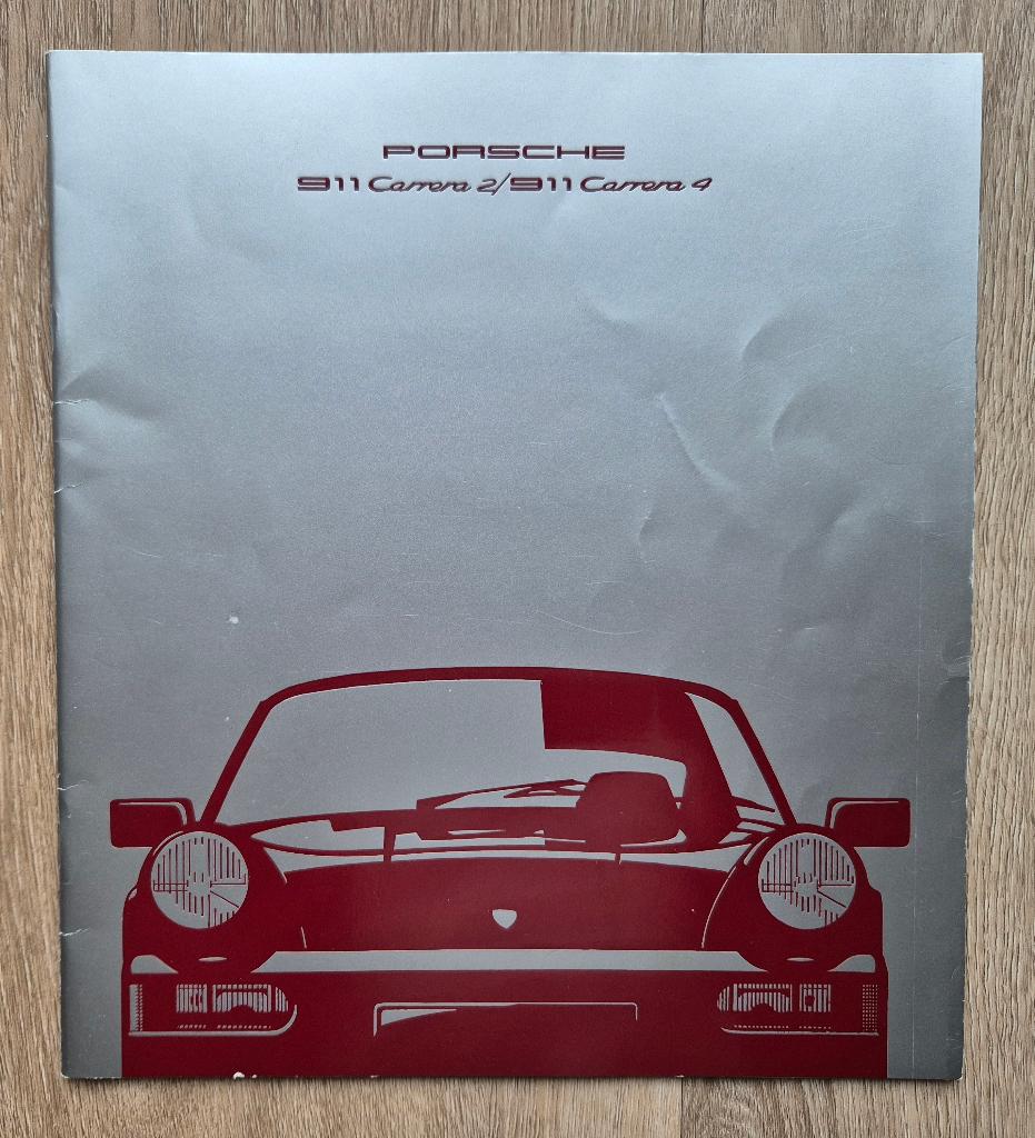 Porsche 911 Carrera 2 / 911 Carrera 4 brochure, Ophalen of Verzenden, Zo goed als nieuw, Porsche
