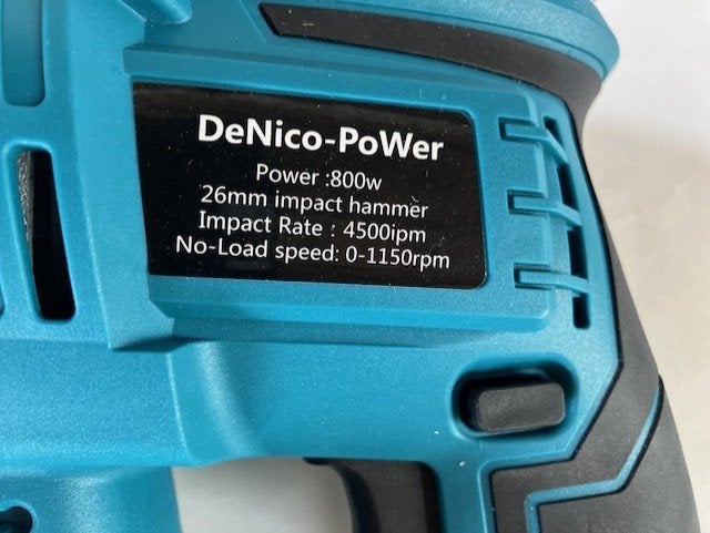 Foto 11 van Boor Hamer PROF 800W SDS 26MM past op Makita Accu 18V LXT