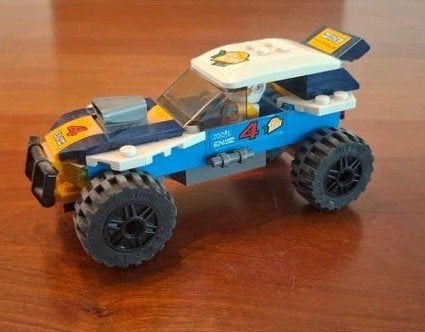 Lego City 60218 Woestijnrallywagen, City, Lego, Inclusief instructies, Ophalen of Verzenden