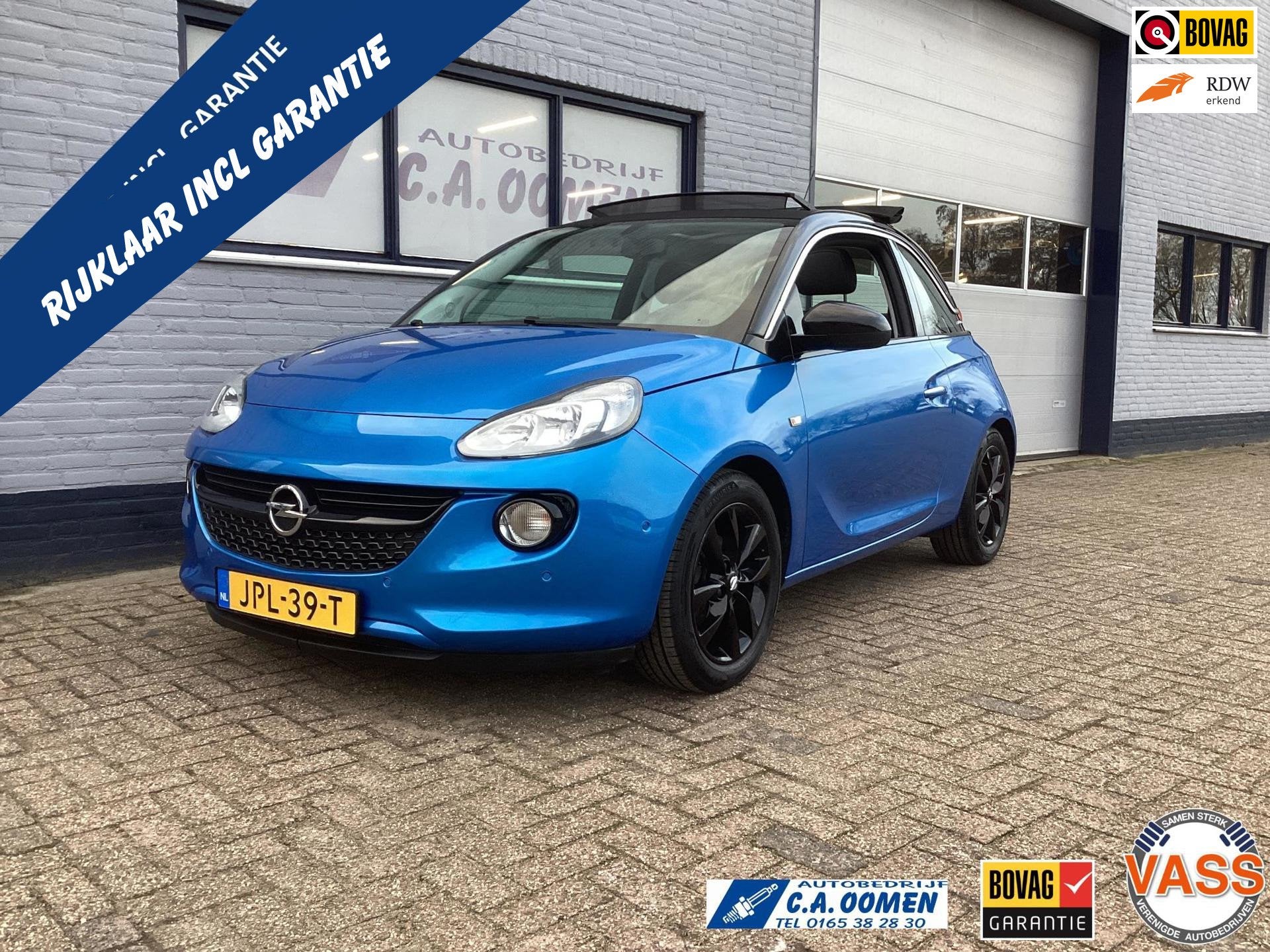 Opel ADAM 1.4 Rocks Open dak Lm velgen Carplay Airco, Auto's, Dealer onderhouden, ADAM, Gebruikt, 4 cilinders