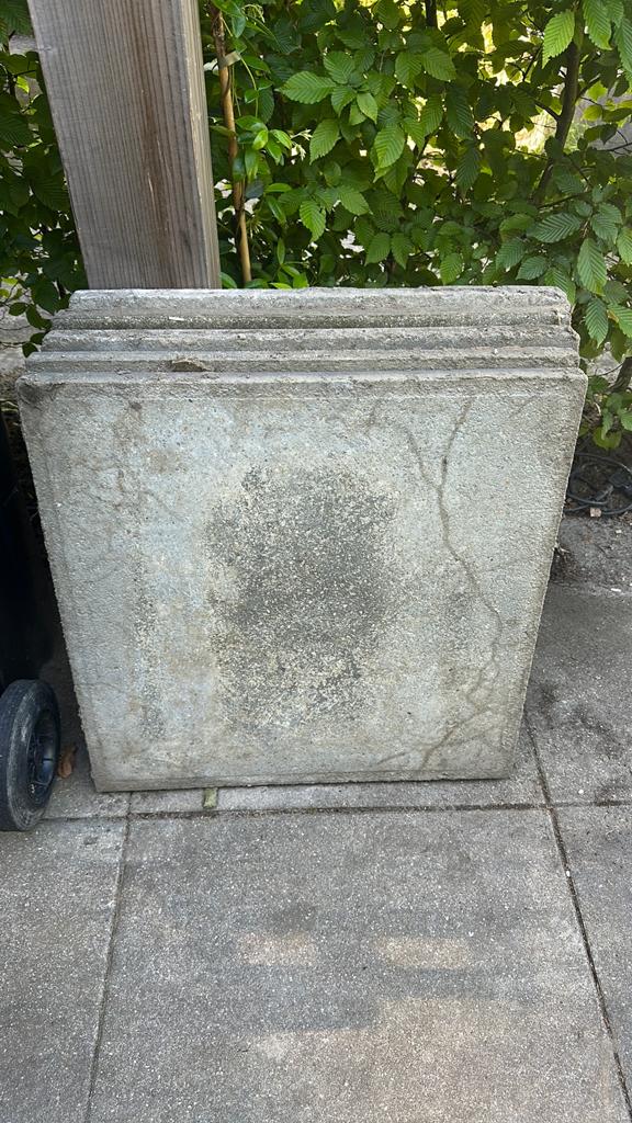 Gratis Tegels 60x60, Tuin en Terras, Tegels en Klinkers, Ophalen, Zo goed als nieuw, Beton, Terrastegels
