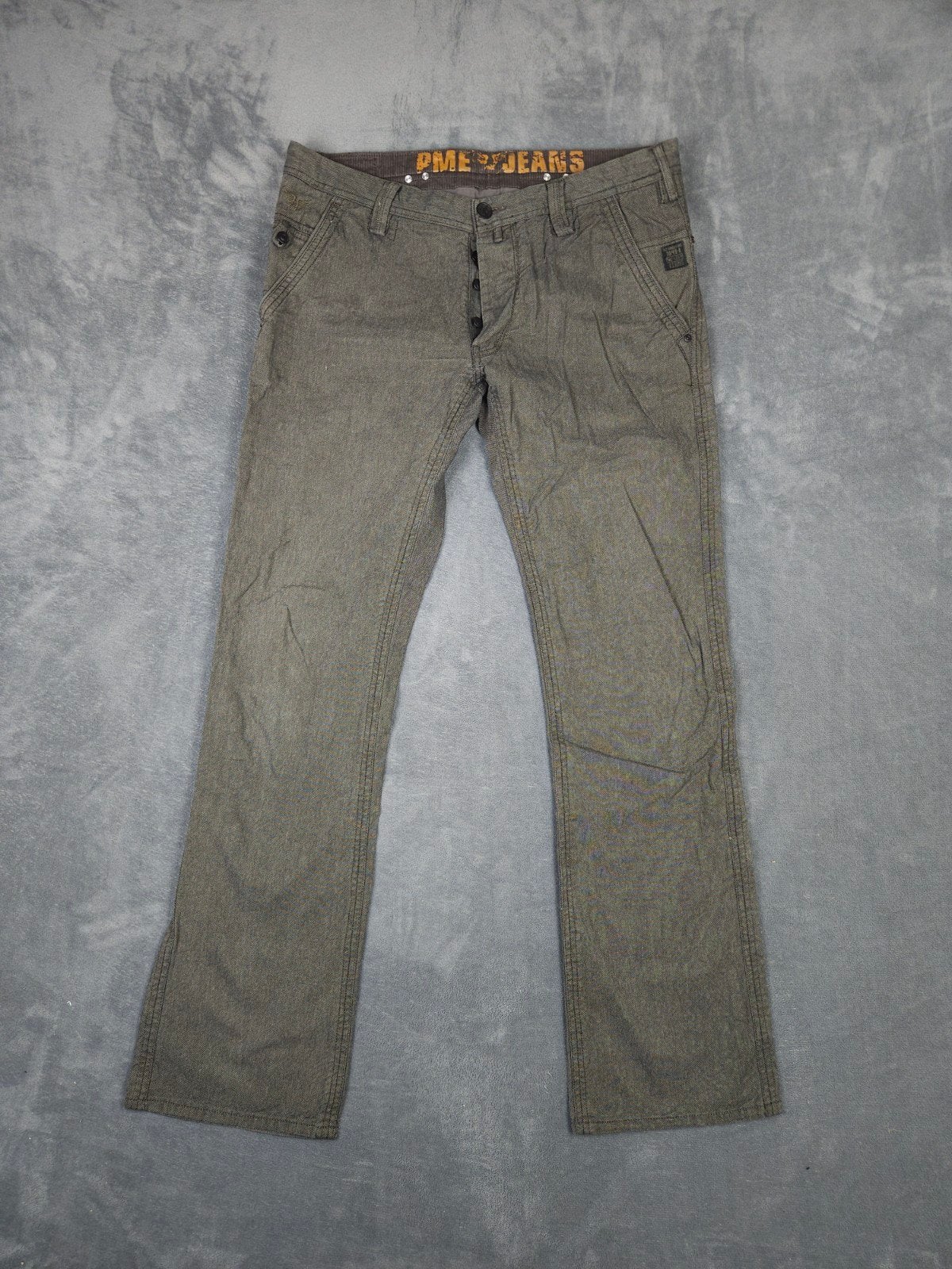 Pme Legend Broek Benson W36 L36 Grijs Katoen Tweed

Staat: G, W36 - W38 (confectie 52/54), ., Ophalen of Verzenden, Zo goed als nieuw