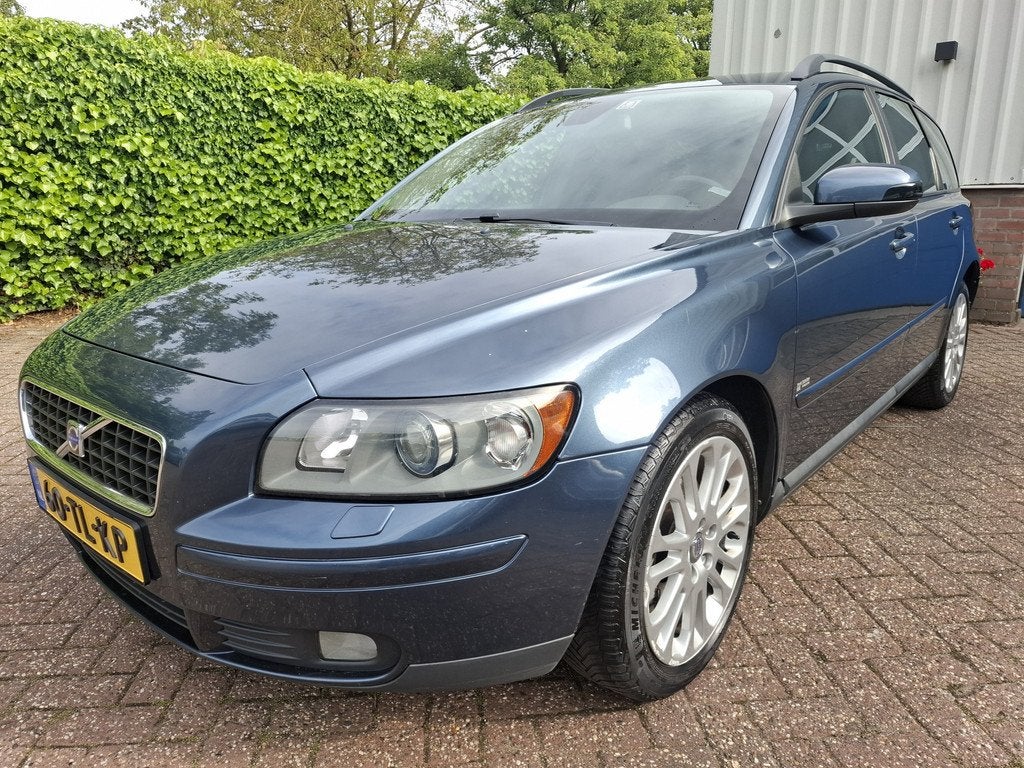 Volvo V50 2.4i Summum LEER/CRUISE/TREKHAAK/PDC.A 170PK, Auto's, Volvo, Bedrijf, Te koop, V50, ABS, Airbags, Airconditioning, Alarm