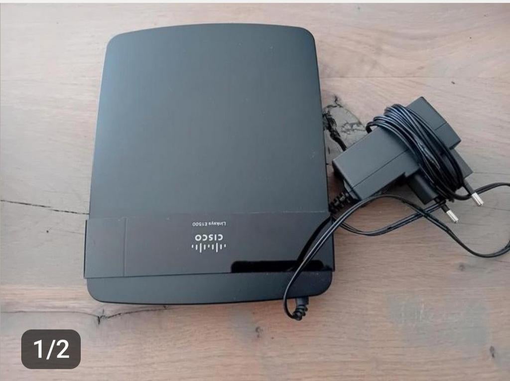 Cisco Linksys E1500 Router - Zo goed als nieuw, Ophalen of Verzenden, Zo goed als nieuw, Router, Cisco Linksys