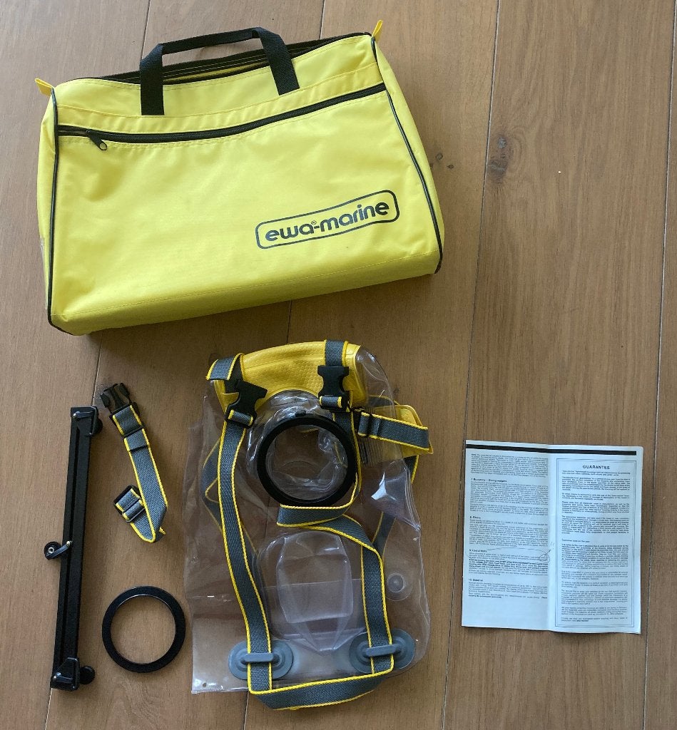 Onderwaterhuis fotografie Ewa-Marine, Ophalen, Meer dan 40 meter, Canon, Zo goed als nieuw