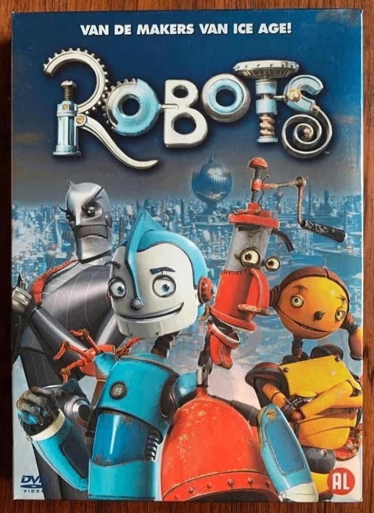 DVD Robots; stemmen Chris Zegers, Eddy Zoey, Do, Monique van, Alle leeftijden, Ophalen of Verzenden, Zo goed als nieuw