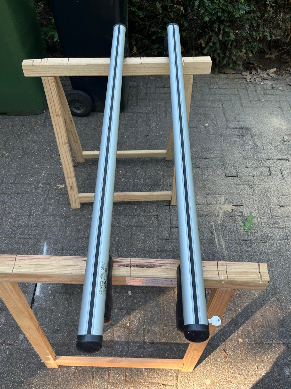 dakdragers met slot, Auto diversen, Dakdragers, Ophalen, Gebruikt