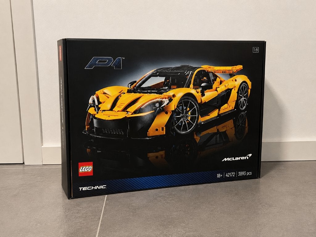 McLaren P1 - 42172, Compleet, Verzenden, Zo goed als nieuw, Technic