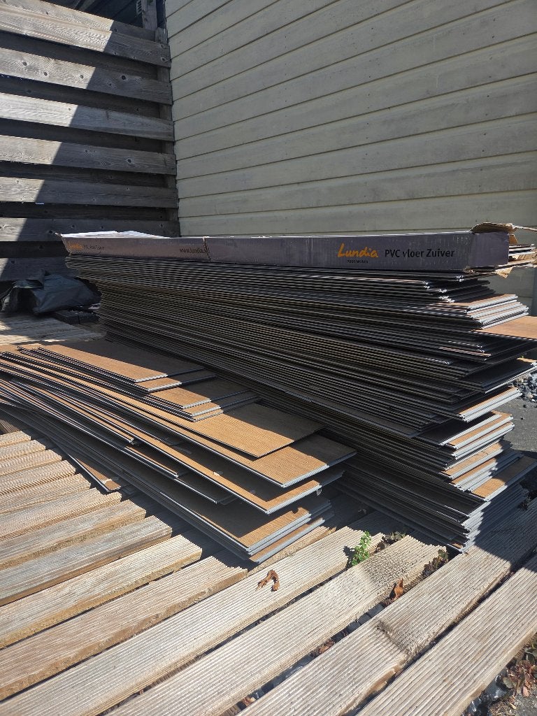 Click PVC geïntegreerde ondervloer waterbestendig 15-17m2, Ophalen, Overige materialen, Gebruikt, 50 tot 150 cm