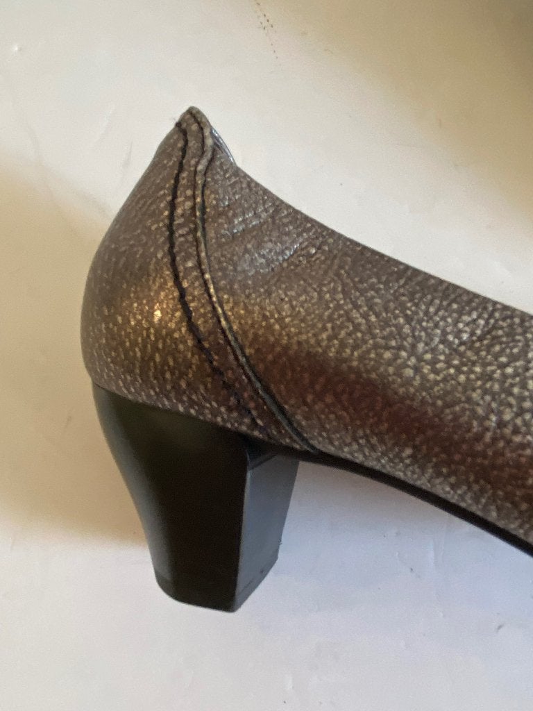 K326 Gabor mt. 39/H leren pumps ballerina's schoenen leer, Pumps, Beige, Gabor, Ophalen of Verzenden