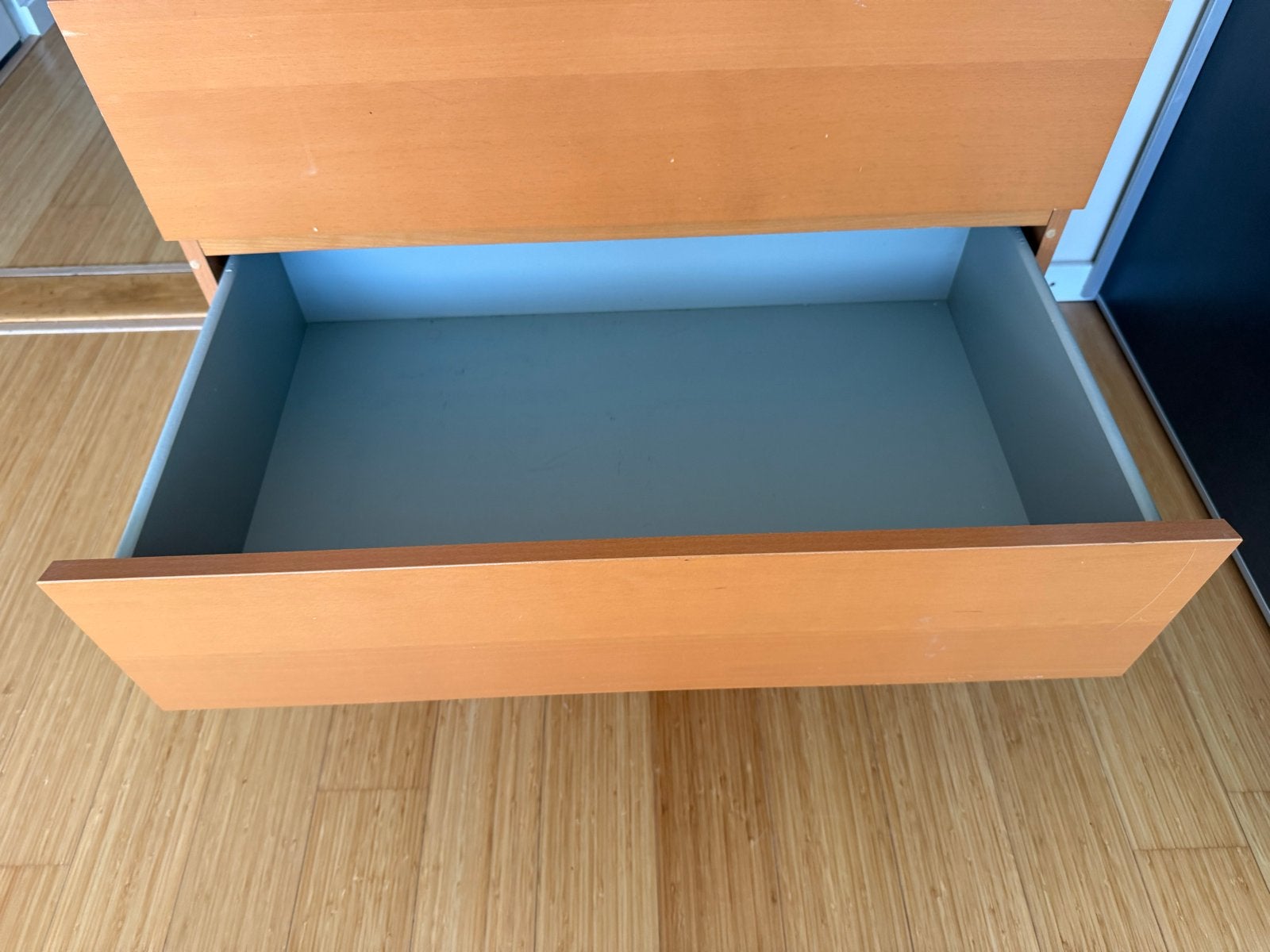 Ikea malm Houten ladekast met 3 laden, Ophalen, Gebruikt, 50 tot 100 cm, 3 of 4 laden