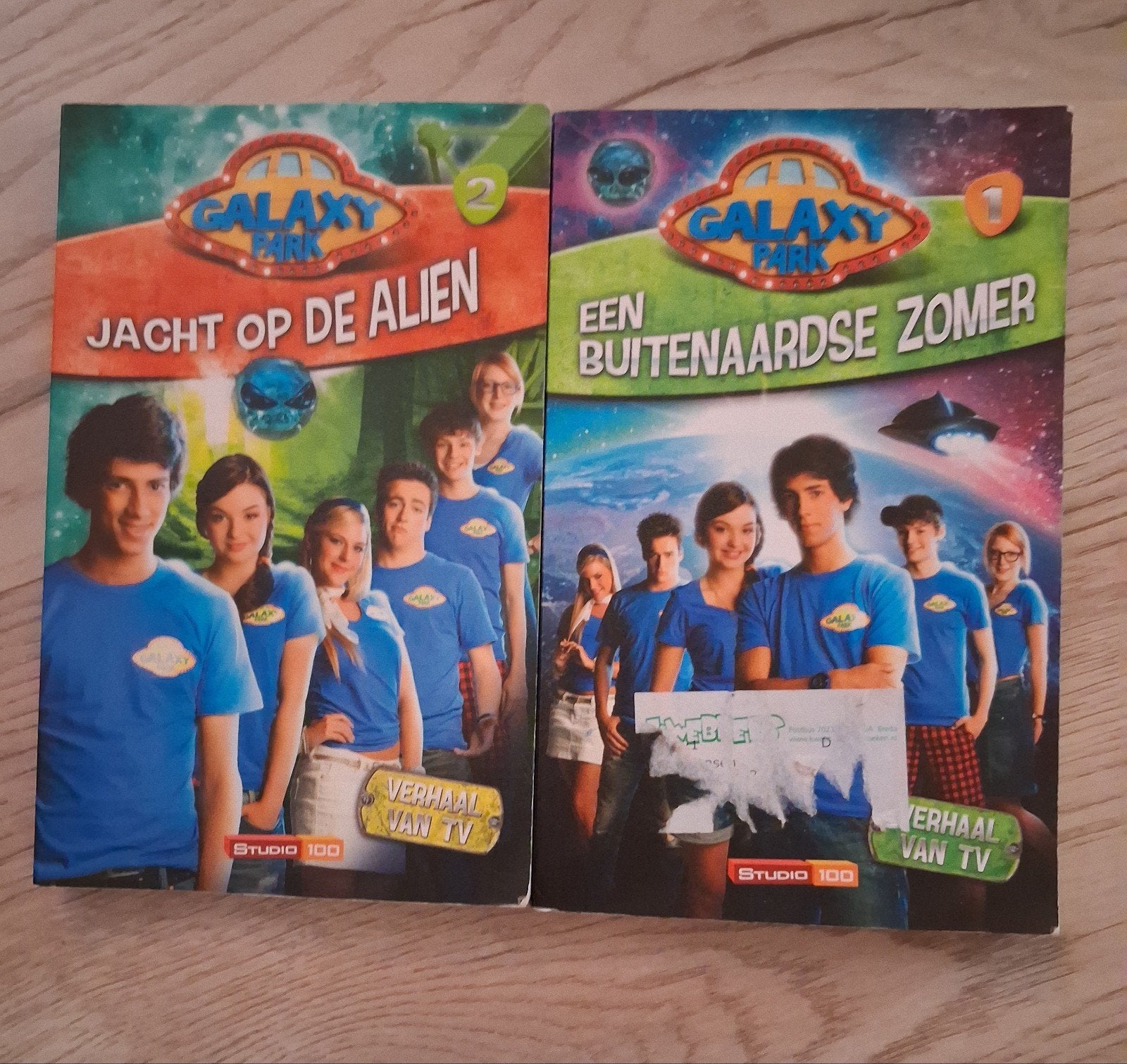 Galaxy Park Boeken:, Ophalen, Gelezen, Studio 100, Fictie