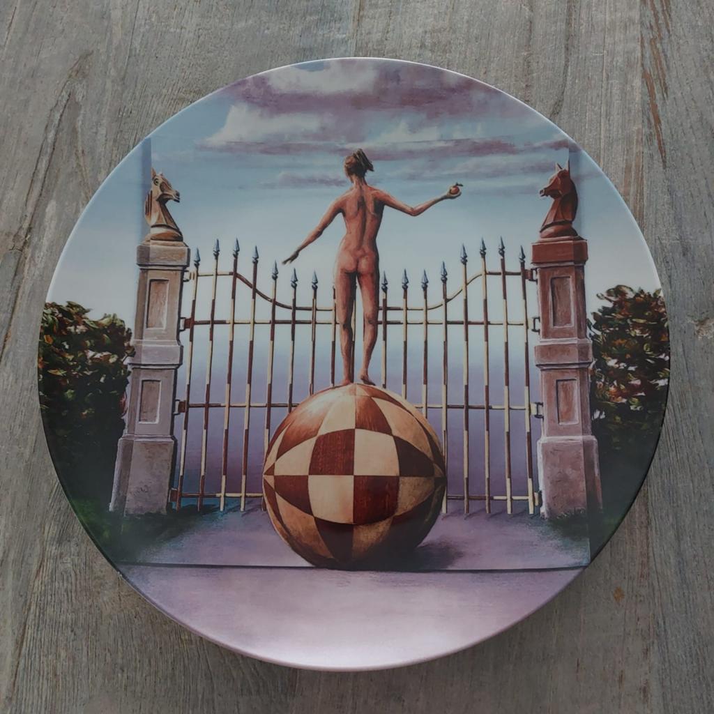 Decoratief bord "Eva" van Rick Lelieveld, nr 113, Ophalen