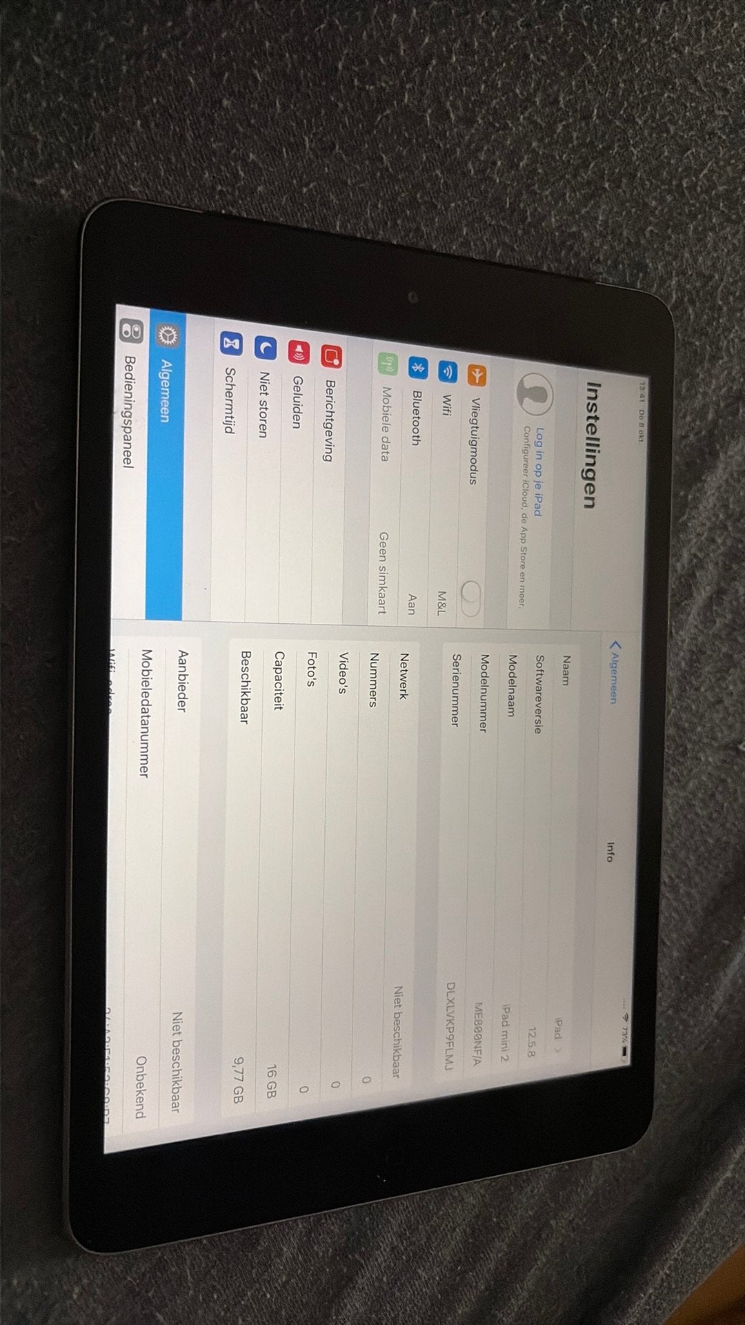 iPad mini 2 16 GB Wi-Fi + 4G, Computers en Software, Gebruikt, Apple iPad, 8 inch, Ophalen of Verzenden