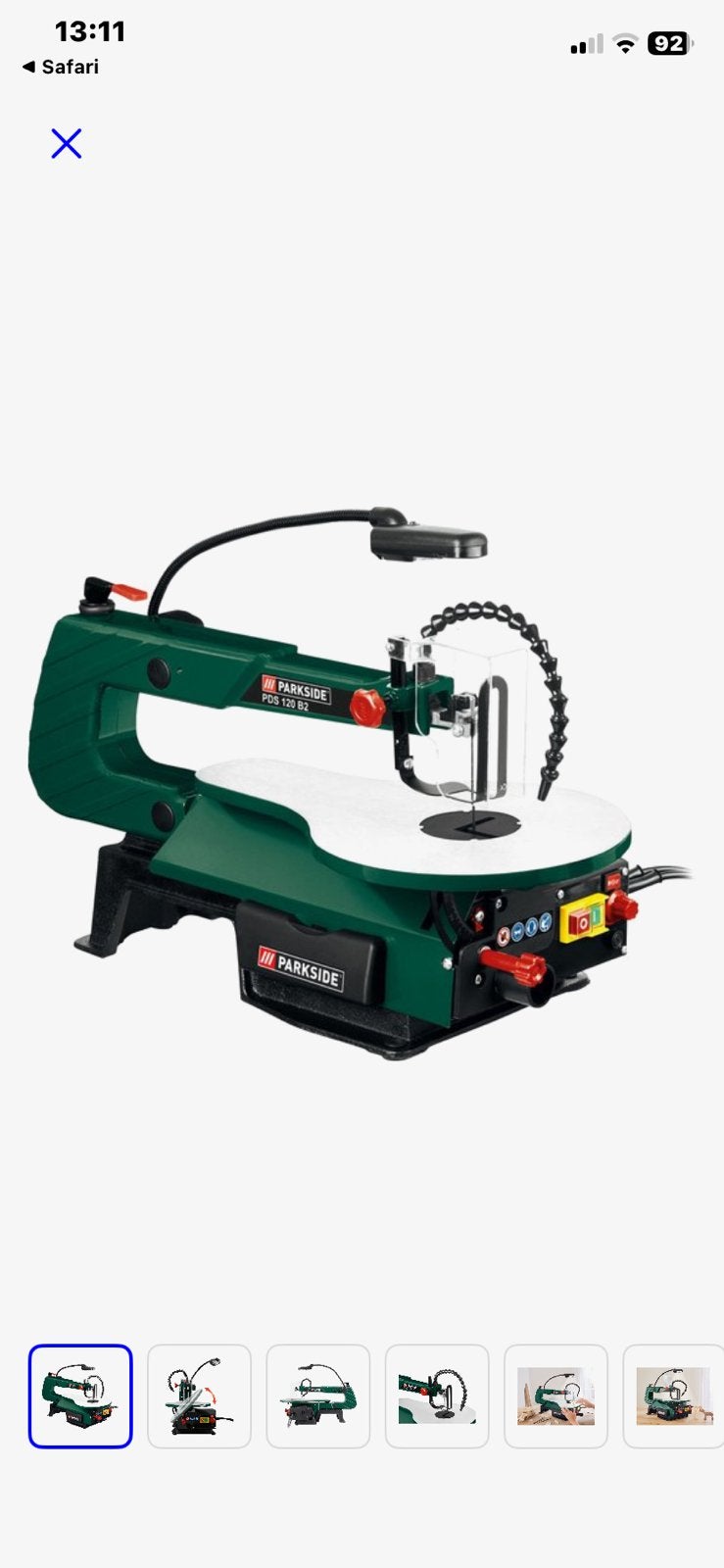 Figuurzaag, Ophalen of Verzenden, Zo goed als nieuw, Minder dan 600 watt, 30 tot 70 mm