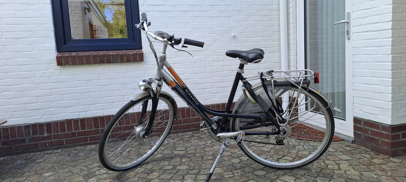 Gazelle fiets met 24 versnellingen en lage instap, Ophalen, Versnellingen, Gazelle, Trommelrem