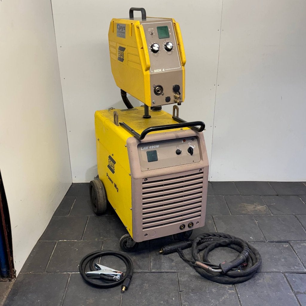 ESAB Power Mig LAW 420W MIG MAG Lasmachine WTGK 420A 380V, Gebruikt, ESAB AB, Order@esab.se, Ophalen of Verzenden