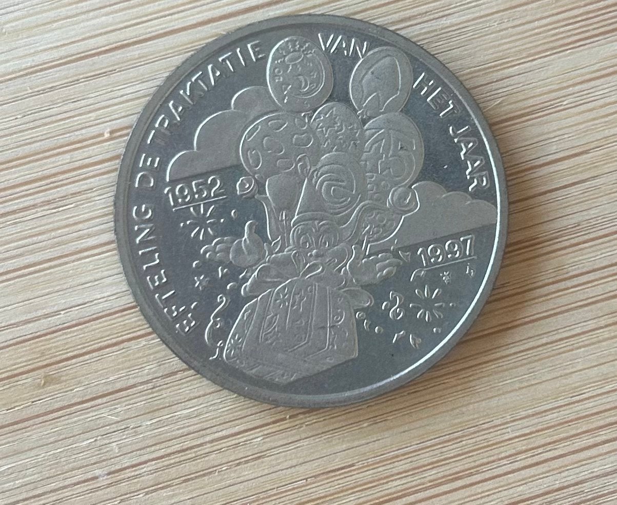 MUNT ‘Efteling de traktatie van het jaar 1952 - 1997’, Ophalen of Verzenden, Zo goed als nieuw, Overige typen
