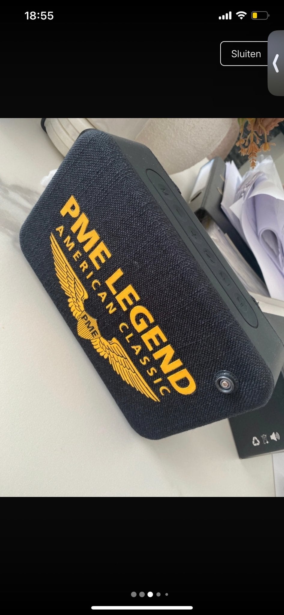PME Legend American Classic Draagbare Bluetooth Speaker, Overige merken, Ophalen of Verzenden, Zo goed als nieuw, Draagbare speaker