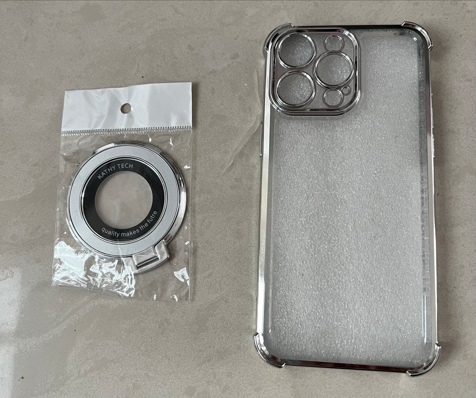 iPhone 15 promax hoesje met MagSafe en standaard ( nieuw), Ophalen of Verzenden, Nieuw