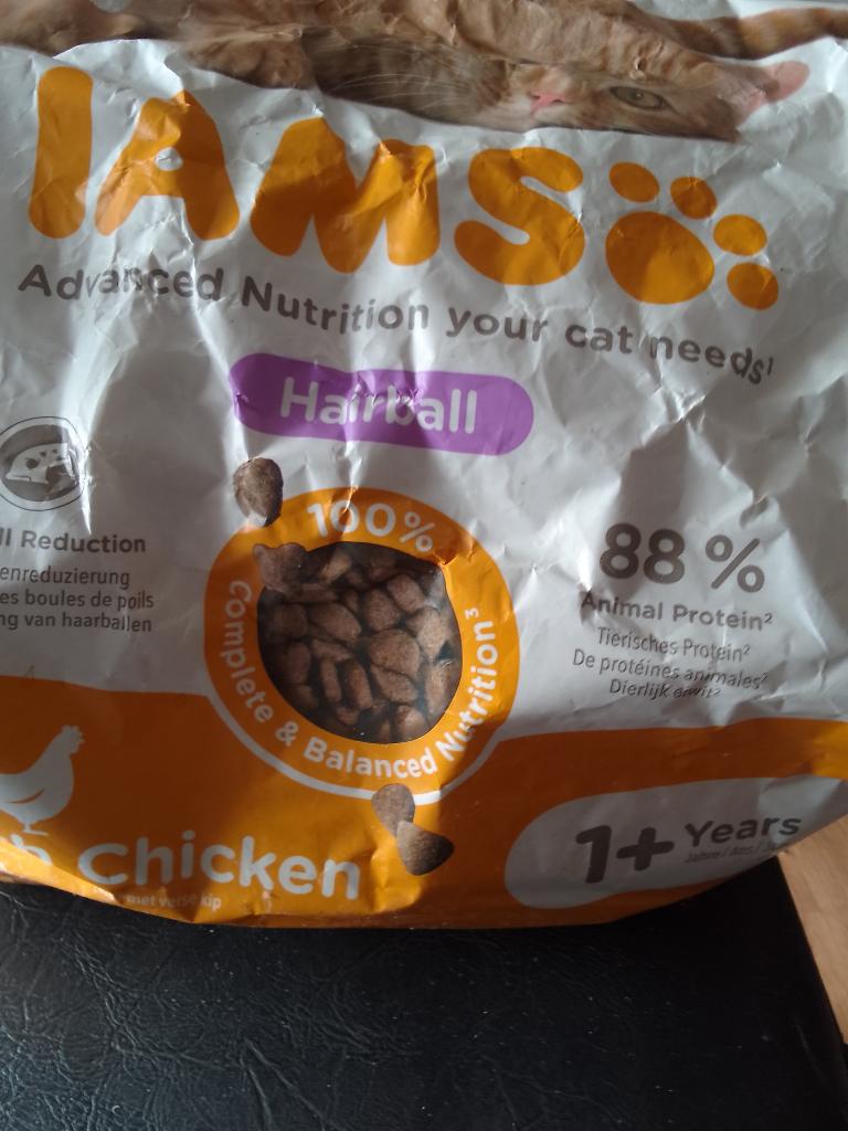Kattenbrokjes iams 2 kilo en 4 ons, Ophalen of Verzenden, Kat