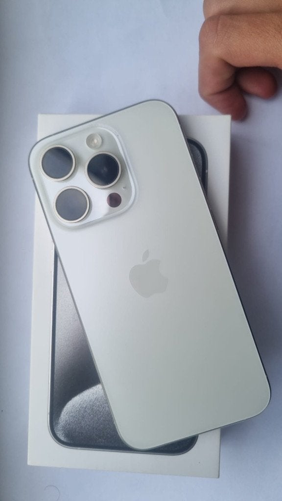 iPhone 15 pro 128gb wit, 128 GB, Wit, Ophalen of Verzenden, Zo goed als nieuw