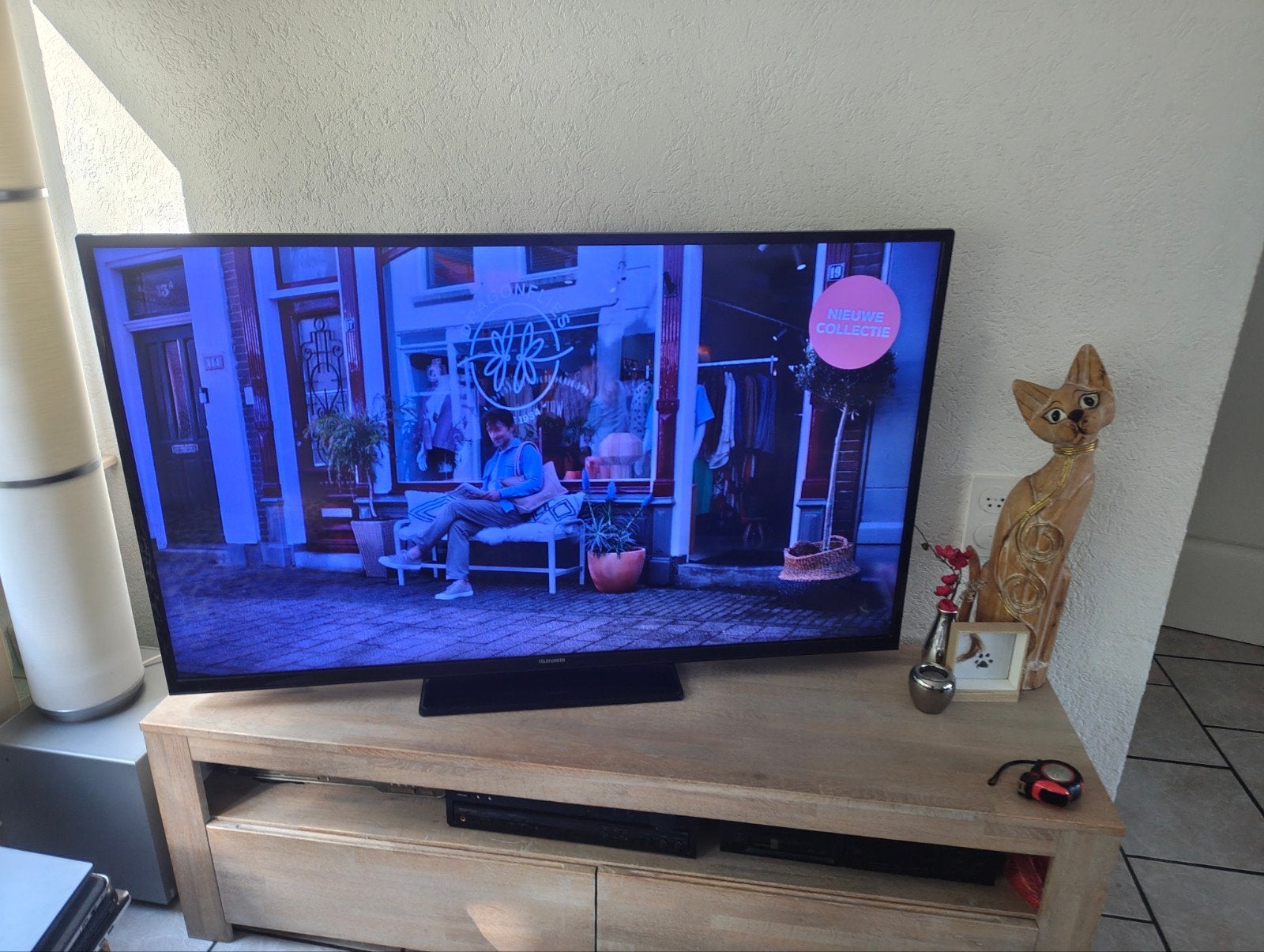 Telefunken TV met blauw beeld - D55U297M4CWI, Ophalen of Verzenden, 100 cm of meer, 50 Hz, Overige merken