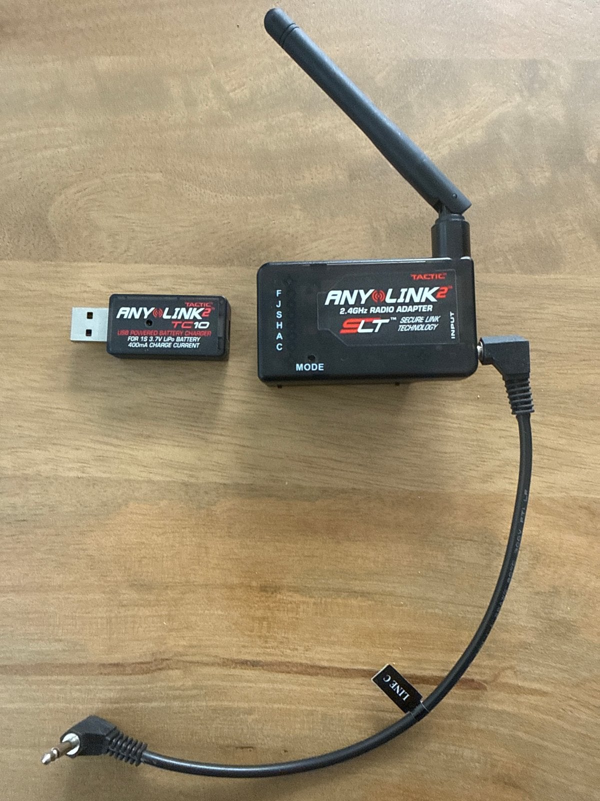 Tactic AnyLink 2.4GHz Radio Adapter met TC10 USB, Ophalen of Verzenden, Gebruikt